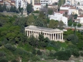 Blick auf Ancient Agora