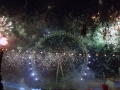 Feuerwerk am London Eye