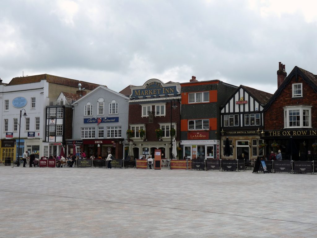 Der Marktplatz von Salisbury