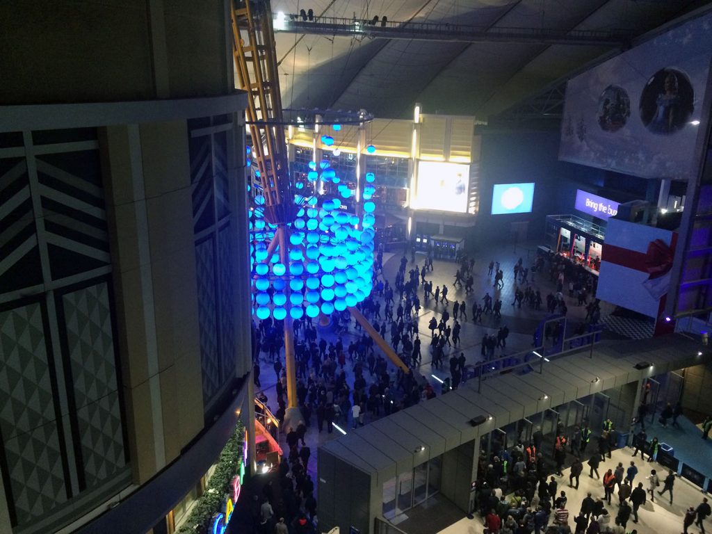 Eingangshalle im Millennium Dome - The O2