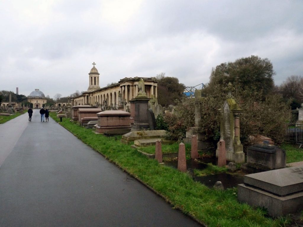 Der Brompton Cemetery 
