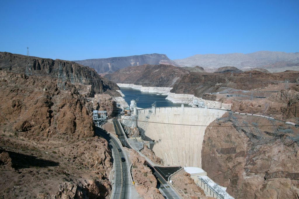 Der Hoover Dam 