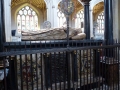 Bath Abbey und das Grab von James Montagu