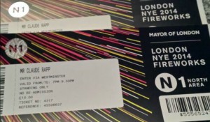 Tickets für das New Years Eve am London Eye