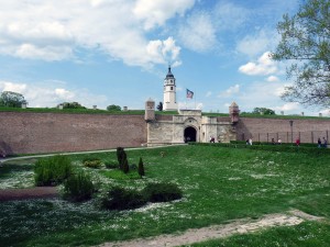 Festung von Belgrad im Kalemegdan Park