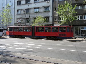 Tram in Belgrad