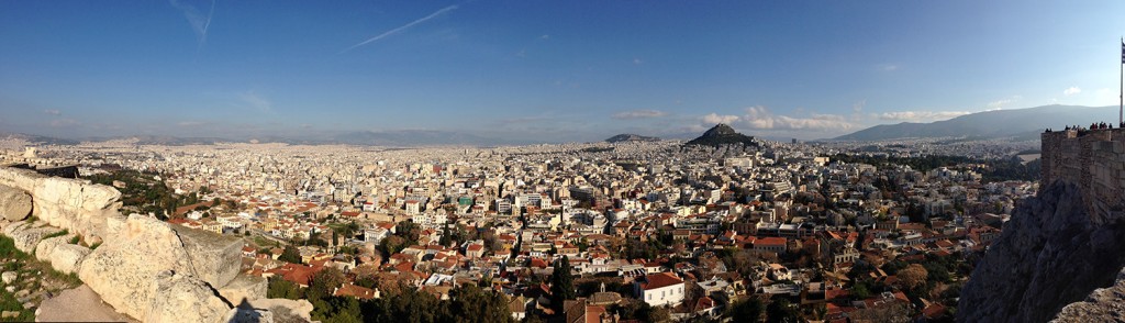Athen von der Akropolis