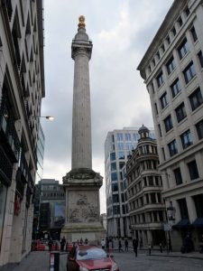The Monument to the Great Fire of London