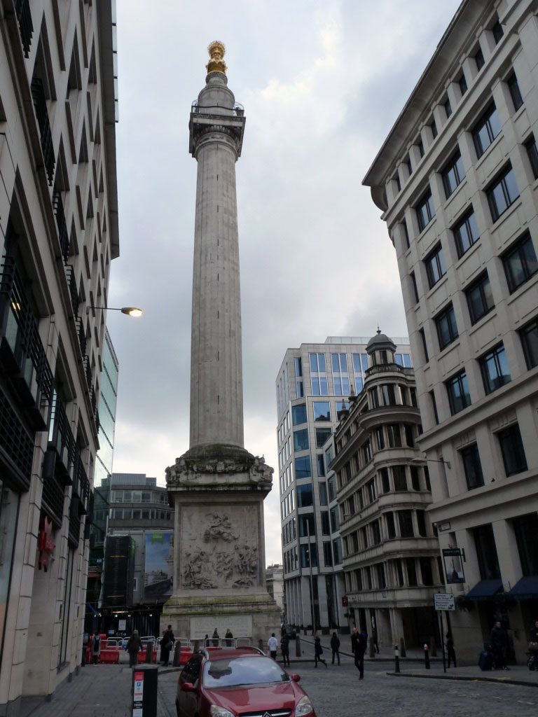 The Monument to the Great Fire of London