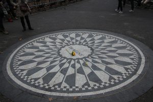 Ein Denkmal für John Lennon - das Strarberry Fields