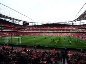 Das Emirates Stadium - gute Sicht auf allen Plätzen
