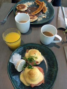 Leckeres Frühstück in der Darwin Brasserie
